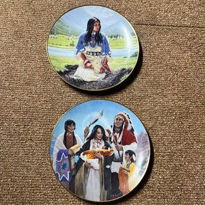 SOLD SOLD 2 decorative indian dishes.